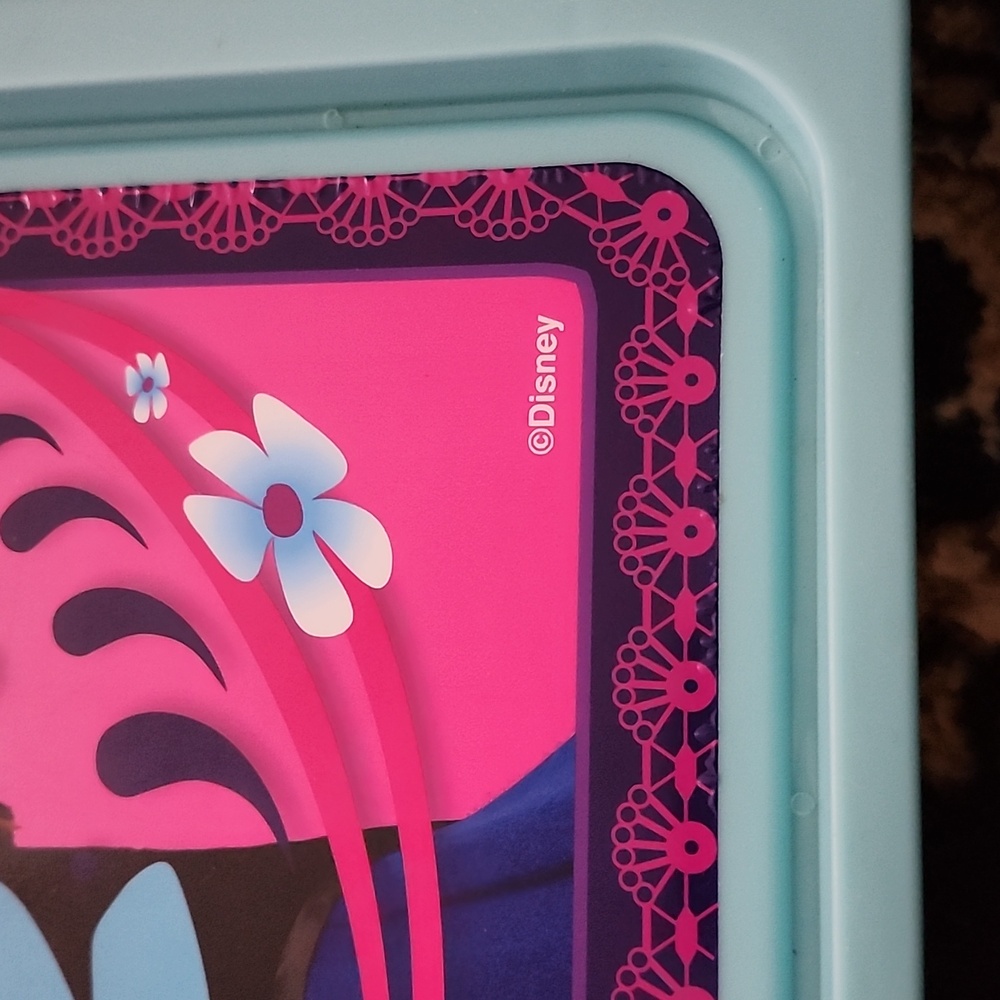 Disney Frozen Themed Kids Activity Tray - Blue & Pink - Picture 5 of 8